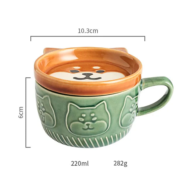 Kitty's Delight Breakfast Mug Set