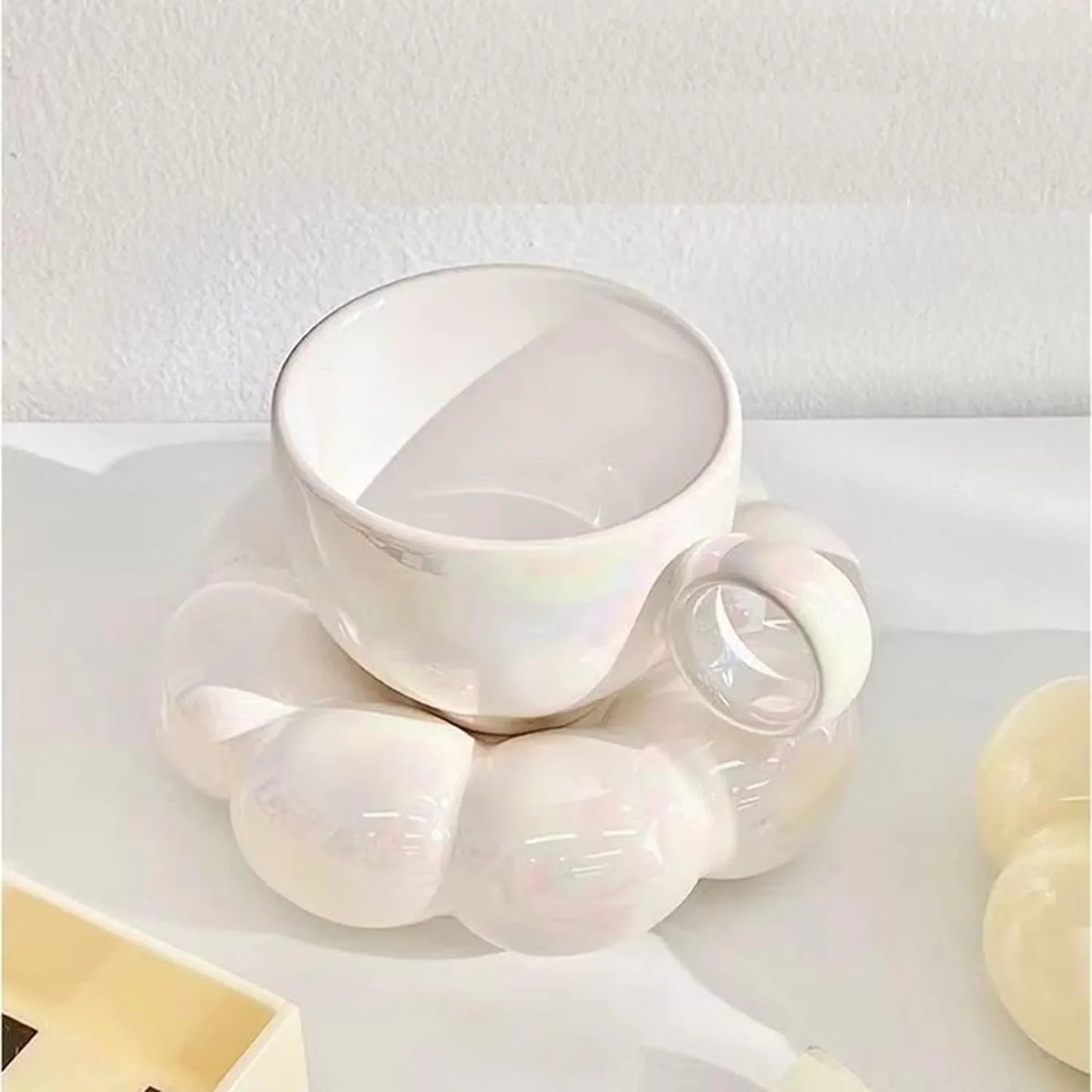 Blossom Chic Ceramic Coffee Set